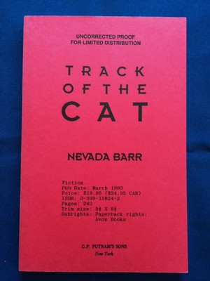 track-of-the-cat-uncorrected-proof-signed-by-nevada-barr-ebay