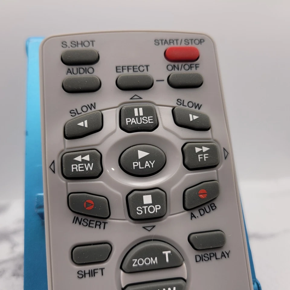 Genuine Original JVC RM-V718U Remote Control for Camcorder GRD200EK - TESTED - Image 3 of 4