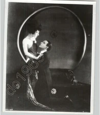 Alla Nazimova & Rudolph Valentino in Camille 1921 PRESS PHOTO Printed 1950s-60s