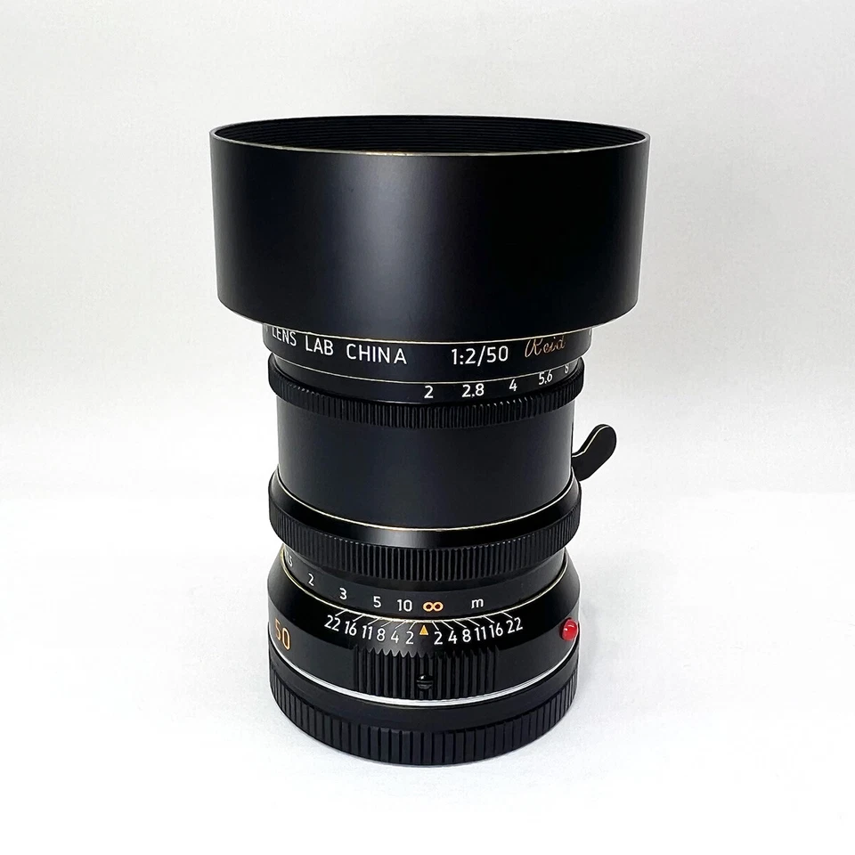 Light Lens Lab 50mm F2 SP2 Cooke Speed Panchro II Leica M M6 M240 M9 Black Brass - Image 2 of 4