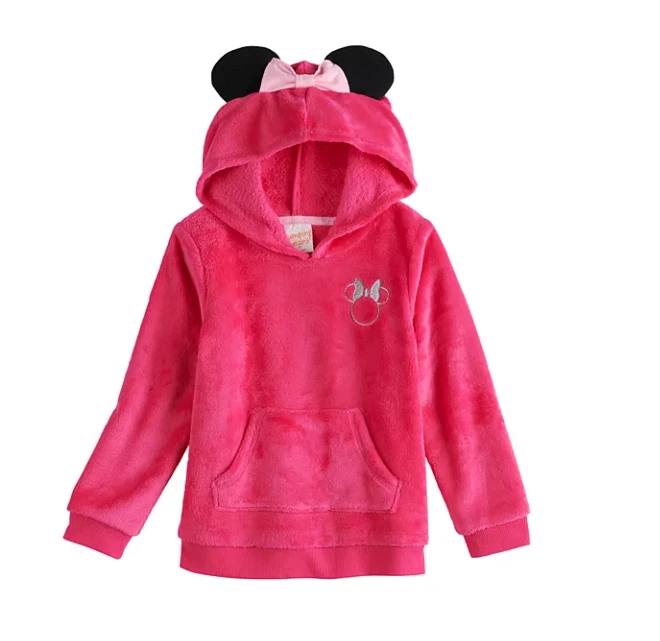 Pink minnie mouse hoodie sale