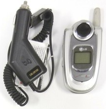 LG VX4650 - Silver and Gray Verizon Cellular Flip Phone - Bundled / READ
