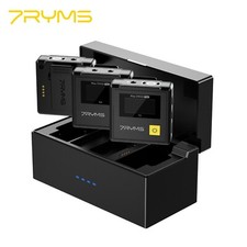 7RYMS iRay DW20 PRO 2.4G Dual-channel 100m Wireless Microphone Video Recording