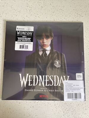 洋楽 Danny Elfman & Chris Bacon Wednesday LP s-l400.jpg