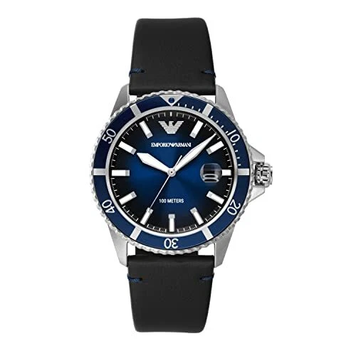 Emporio Armani Watch Diver AR11516 Men\'s Black | eBay