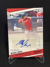 2021 Chronicles Prestige Michael Chavis Prestige Auto Purple 13/25 Red Sox