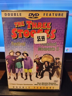The Three Stooges Double Feature Festival/ Funniest Moments II