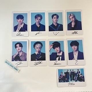 Stray Kids MANIAC Japan Limited MD Official Photo card （9 PIECES