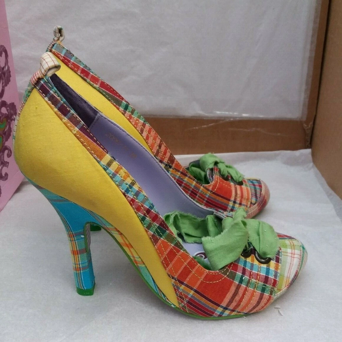 Green heeled shoes uk sale