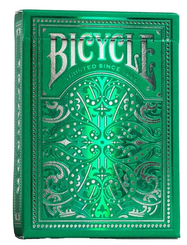 Bicycle Playing Cards Black Green Deck Japan Limited / Trump