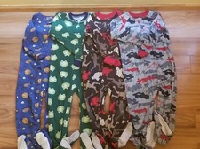 LOT OF 10 VARIOUS BOYS PAJAMAS SIZE XS TO SIZE LARGE 8