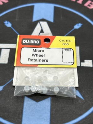 Du-Bro 868 Micro Wheel Retainers.