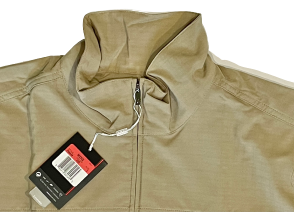 New Nike Tiger Woods TW Collection Golf Jacket Tan Mens Size L
