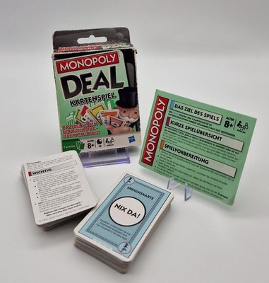 2008 Hasbro - Monopoly Deal Kartenspiel - Spiel - 01723