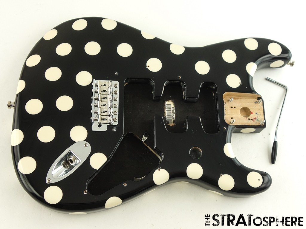 Fender Buddy Guy Stratocaster Strat BODY + HARDWARE, Guitar Black