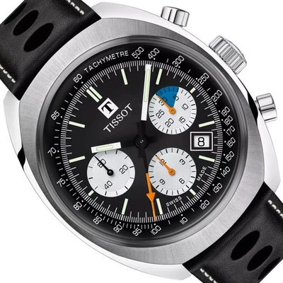 Tissot Heritage 1973 Automatik Chronograph Herrenuhr T124.427.16.051.00 NEU OVP - Bild 1 von 4
