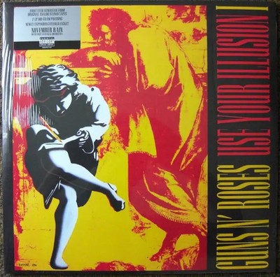 Guns N Roses Use Your Illusion I 180G NEW OVP Geffen Records 2xVinyl LP