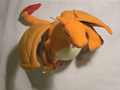 NWT Large Nintendo Pokemon Go Fire Charizard 11 inch Soft Plush