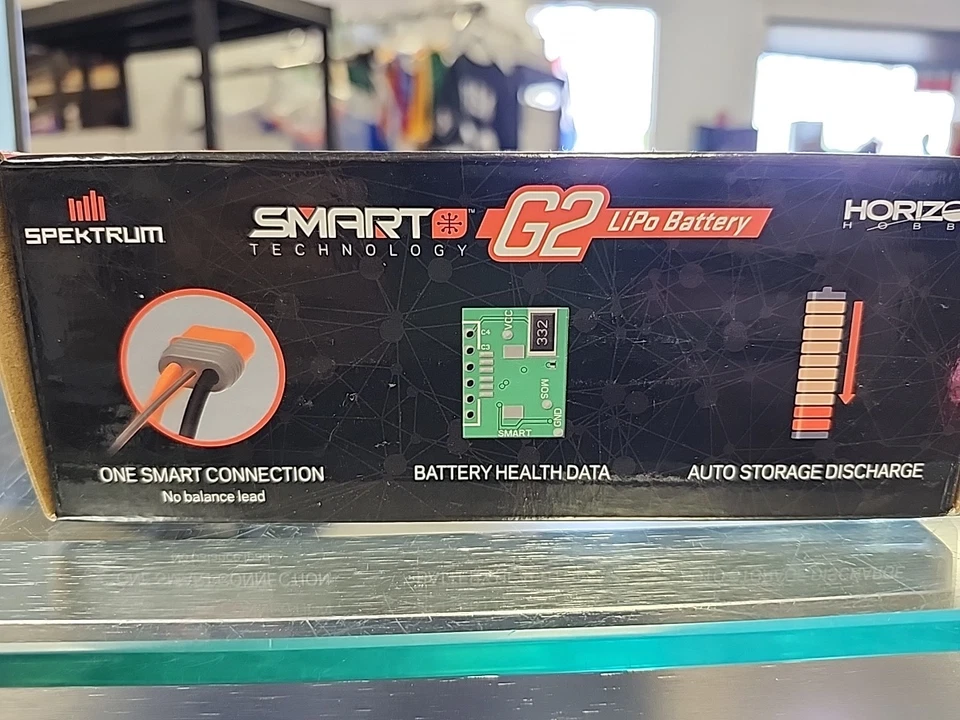 NEW Spektrum SPMX53S30H5 11.1V 5000mAh 3S 30C Smart G2 Hardcase LiPo Battery IC5 - Image 2 of 4
