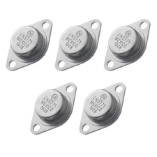 5pcs 2N3771 2N 3771 High Power NPN Silicon Power Transistors 40V 30A,to-3.