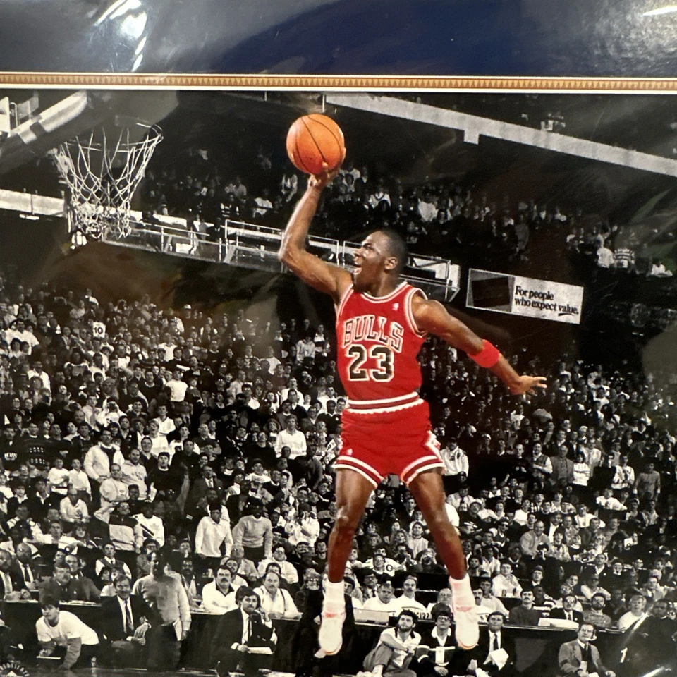 迈克尔·乔丹 1988 年大满贯扣篮冠军照片文件限量版图片 — 第 3/4 张图片