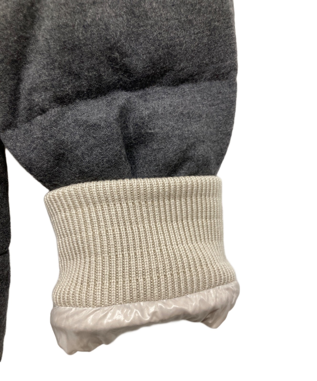 MONCLER/BRESLE Down Jacket Gray Size: 3 thumbnail 6