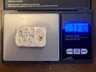 3.3oz SILVER BAR HAND POURED, 925 SOLID SILVER BAR, (93.9g) (3.3oz) NICE BAR