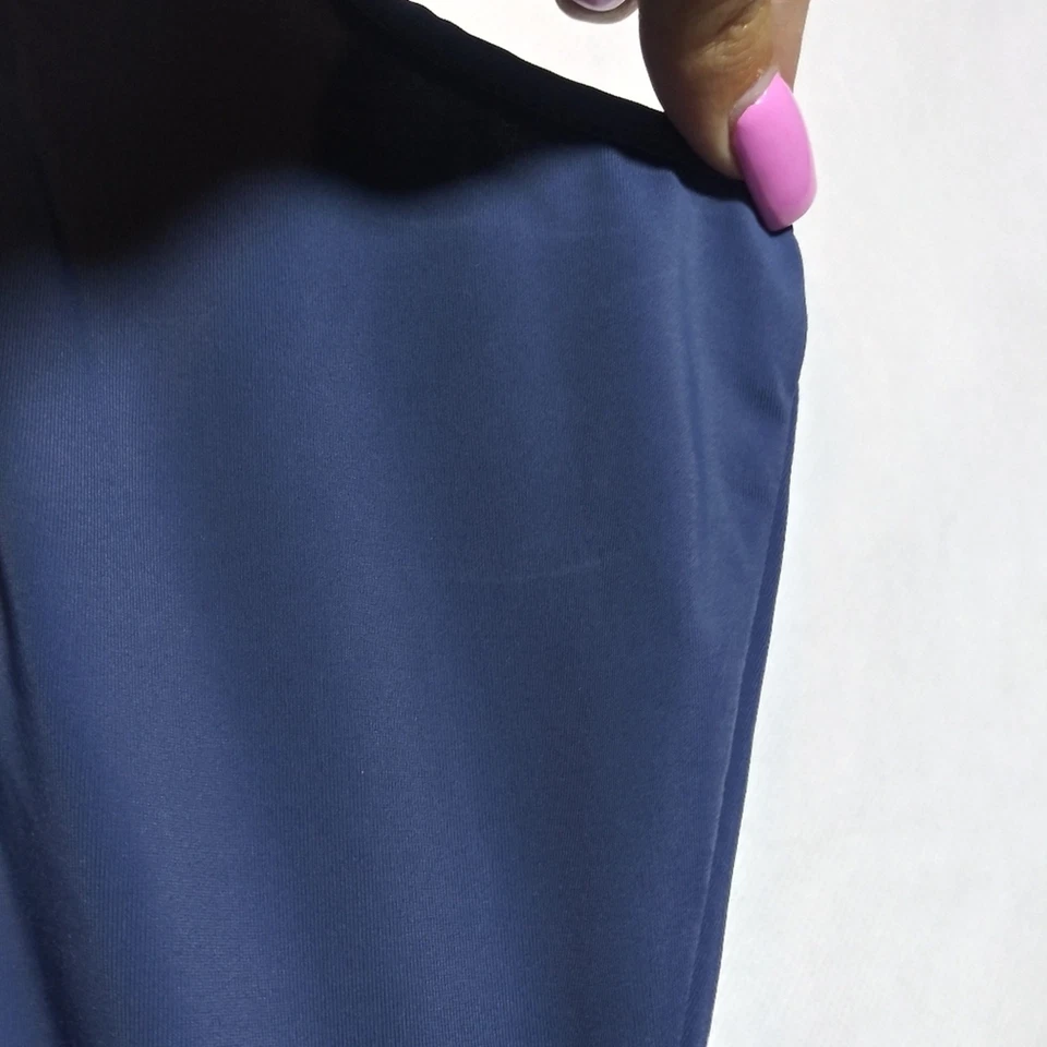 Kathleen Kirkwood Undercover Agent Dictra-Ease Chambray 衬衫尾上衣 M 码 — 第 4/4 张图片