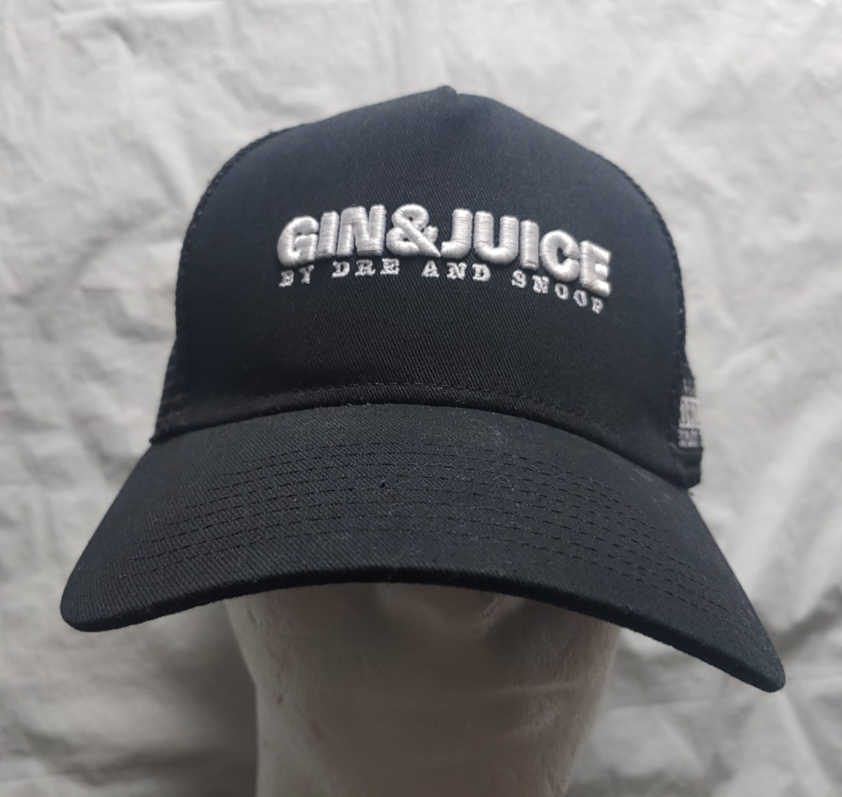 Gin & Juice By Dr Dre & Snoop Dog Parental Advisory Mesh Trucker Snapback Hat
