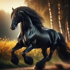 5D Diamond Painting Kits for Adults, Animal Horse Diamond Art Kits for Adults...