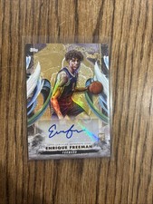 2024-25 Topps Inception Enrique Freeman #RA-EF Gold Auto RC /50