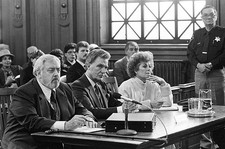 Perry Mason Raymond Burr as Perry Mason Robert Stack as Jordan- 1987 Old Photo