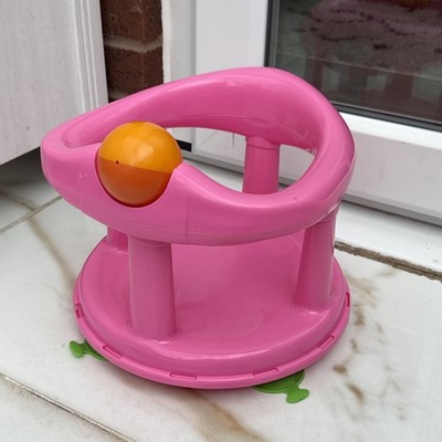 Rosa Baby Badewannensitz - 6-12 Monate