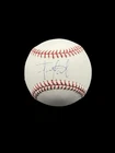 Francisco Martinez Signed OML Baseball Auto MLB Hologram COA Tigers