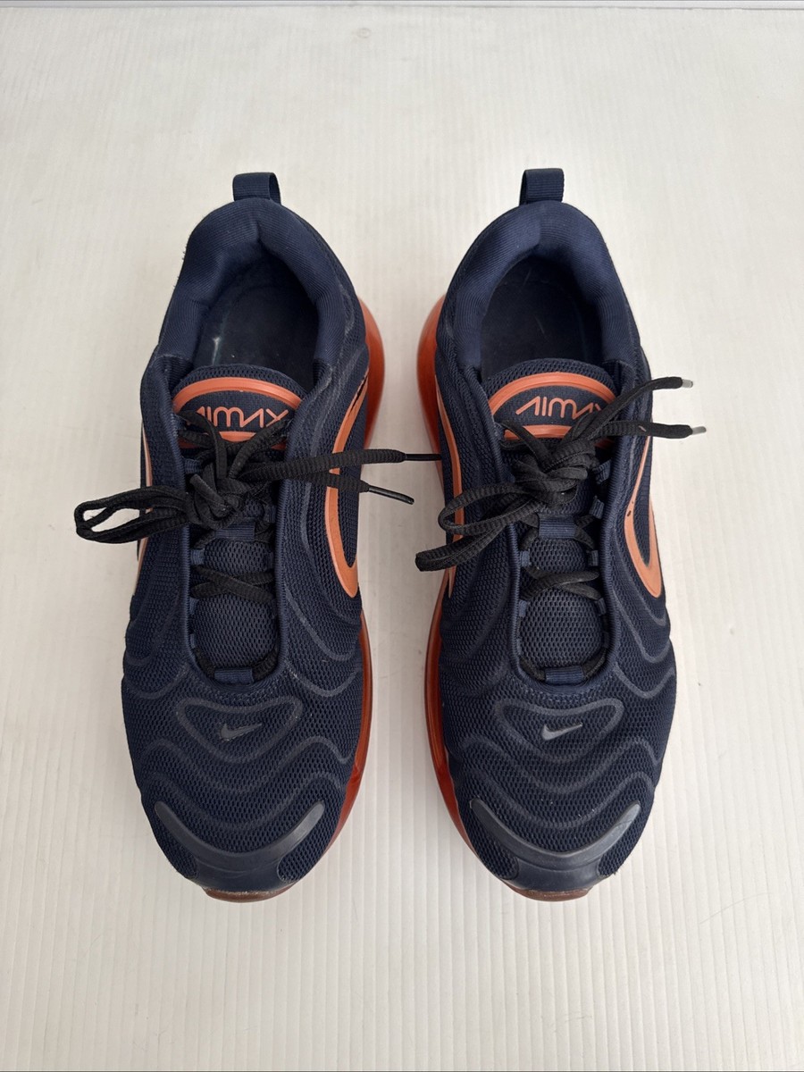NIKE Men's Air Max 720 Chicago Bears Sneakers- AO2924-404 - Navy/Orange - 10.5 | eBay