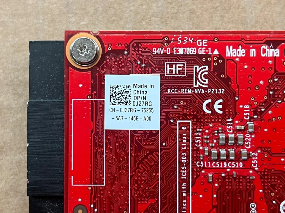 Dell Nvidia GeForce GT730DE GDDR3 0J27RG DVI HDMI VGA Video Graphics Card - Image 4 of 4