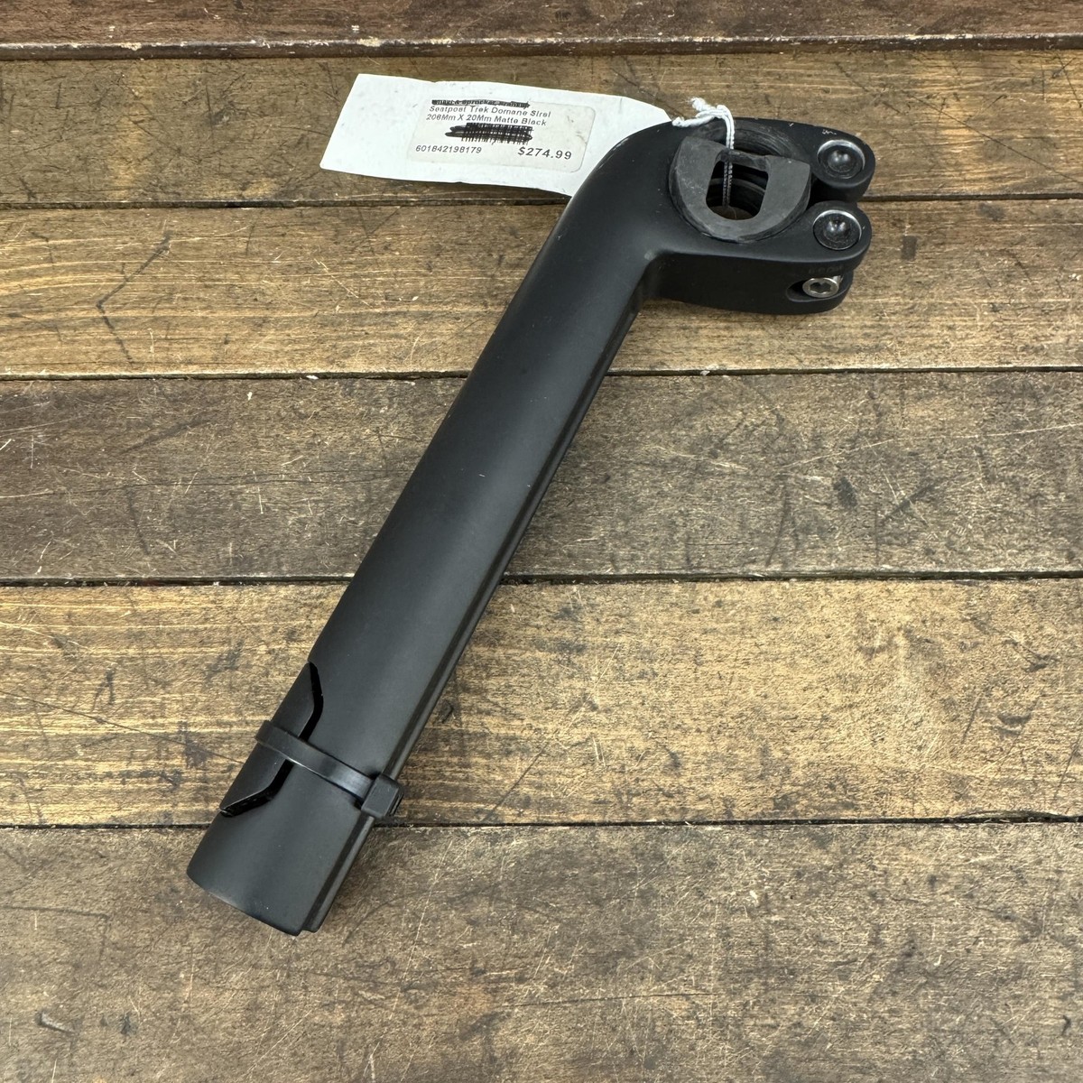 Trek Domane SLR Seatpost 208mm 20mm Offset D-Shaped Matte Carbon