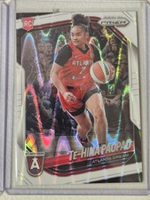 2025 Panini Prizm WNBA - Te-Hina Paopao #61 White Seismic Prizm (RC)