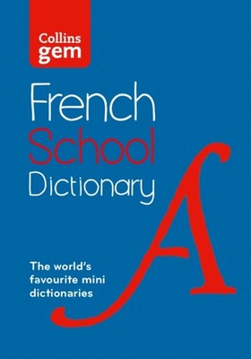 French School Gem Dictionary by Collins Dictionaries PAPERBACK 9780008718305