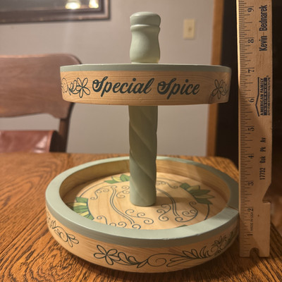 Disney Parks Tiana's Bayou Adventure Special Spice Tiered Tray New 