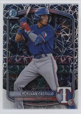 2025 Bowman Draft Chrome Lazer Refractor Yolfran Castillo #BDC-107 1ny5