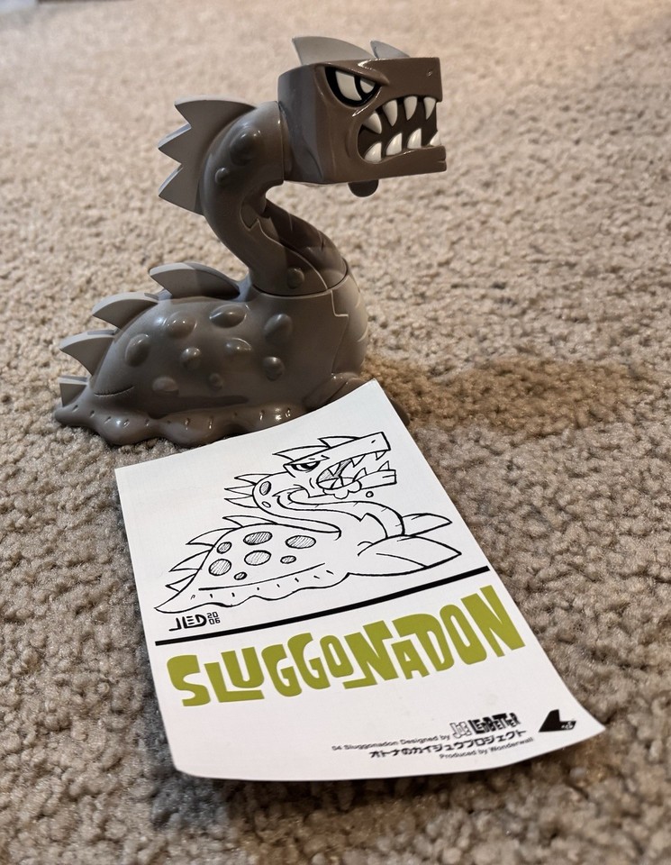 Joe Ledbetter Sluggonadon Vinyl Figure Mono Edition Of 200 Kaiju For ...