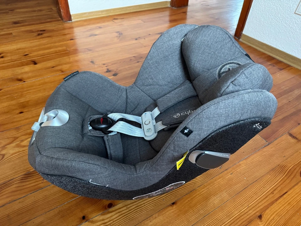 Cybex Platinum Sirona Z i-Size + Grau inkl. SensorSafeClip & Neugeboreneneinsatz - Bild 2 von 4