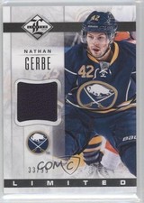 2012-13 Panini Limited Limited Jerseys 33/99 Nathan Gerbe #LJ-NG 0c3