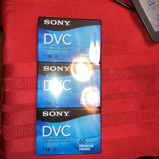 NEW  SONY DVM60PRR/3 Premium Digital Video Cassette  Pack of 3 