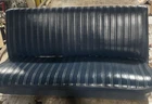 1973-1980 CHEVY PICKUP 10 Front Vinyl Blue Bench Seat Solid Bench OEM