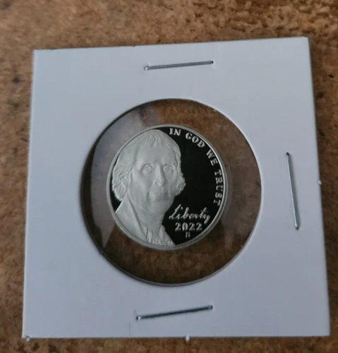 2022-S Jefferson Nickel Proof — photo from the most recent tracked eBay sale