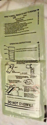 Flameless Ration Heaters Unopened Packes (4) MRE Camping 8970-01-321-9153