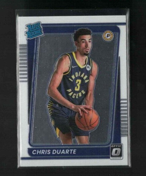 2021-22 Panini Donruss Optic Rated Rookie #173 Chris Duarte RC Indiana Pacers