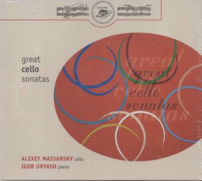 Great Cello Sonatas Alexey Massarsky Igor Uryash NEU 2CD SergeiGrieg Rachmaninov
